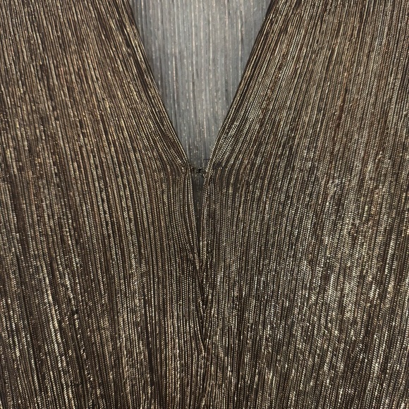 Sabina Musayev Carry Dress Brown Tiered Ruffled Sheath Dress - Picture 3 of 9